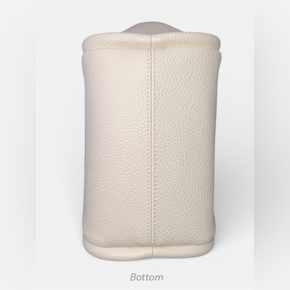 BCBGeneration Top Handle Mini Bucket Crossbody with Multi Colored Floral Scarf - Picture 4 of 8